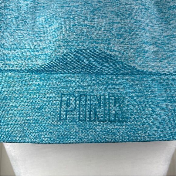 PINK seamless lightly lined racer back bra - Picture 2 of 7